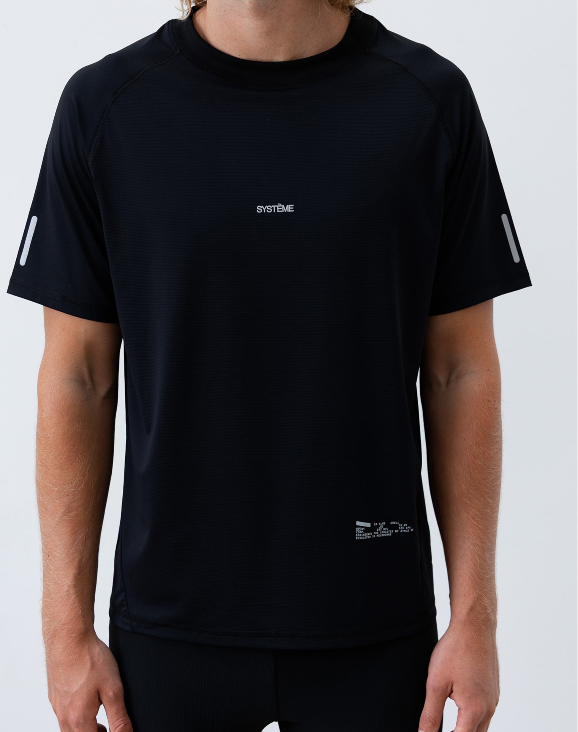 TRAINING T-SHELL - BLACK